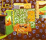 Henri Matisse Interior in Aubergines painting